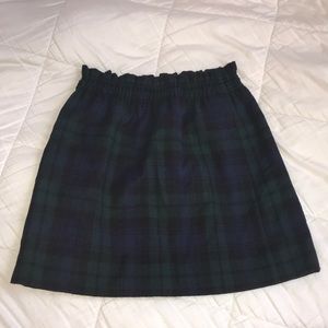 JCREW Plaid Skirt size 6